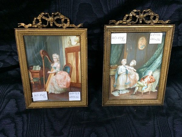 Pair of portrait miniature (1 of 6)