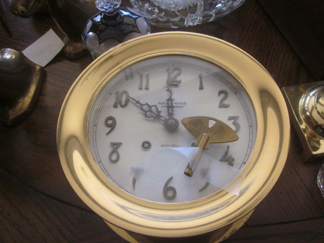Chelsea Ships Clock: Ships Clock 7" x 7"