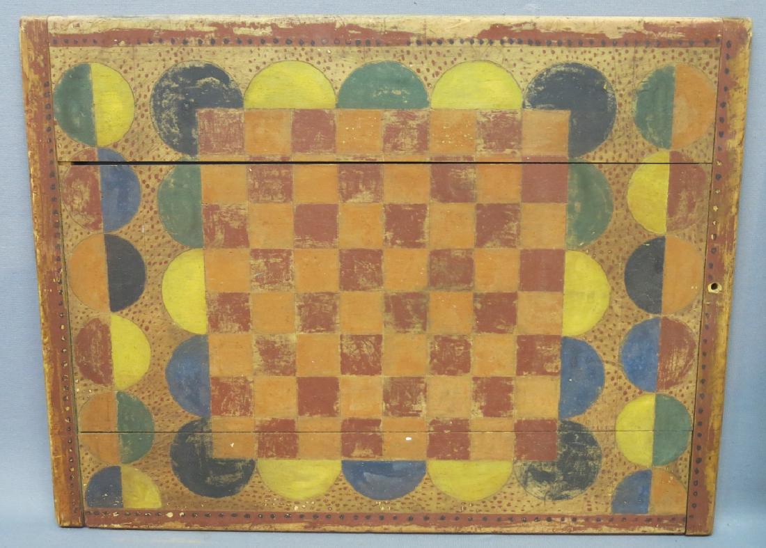 FOLK PAINTED GAMEBOARD (1 of 3)