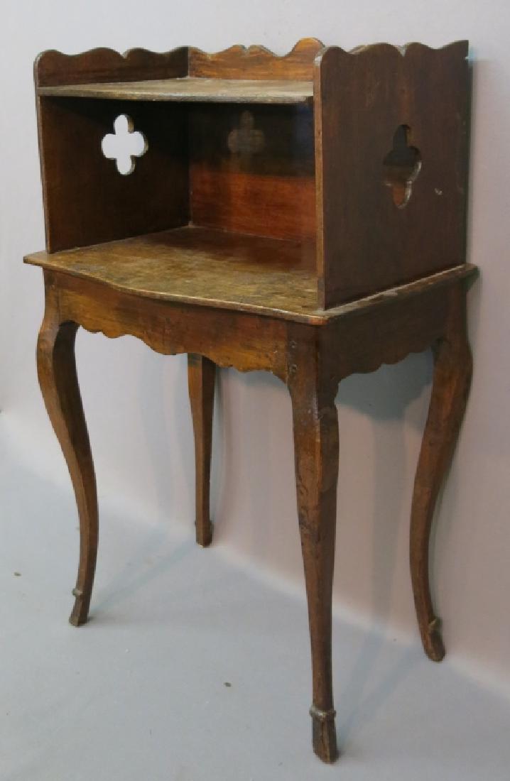 FRENCH PROVINCIAL WALNUT STAND (1 of 5)