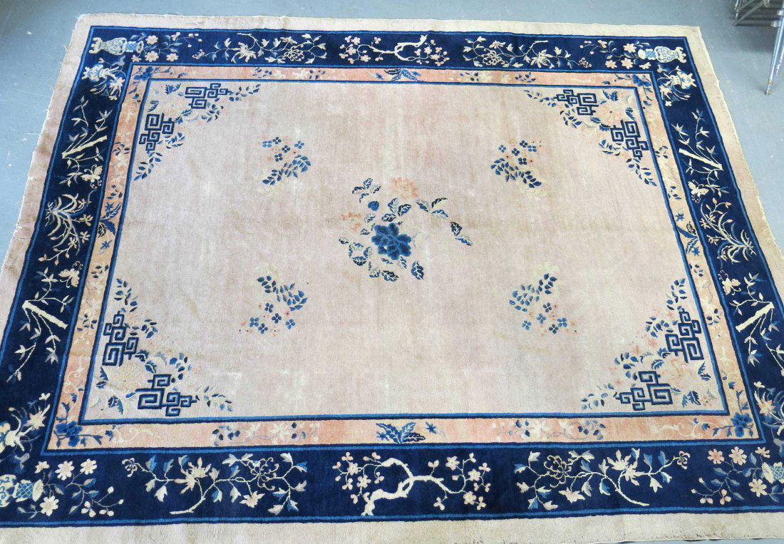 EARLY 20THC CHINESE PEKING CARPET (1 of 4)