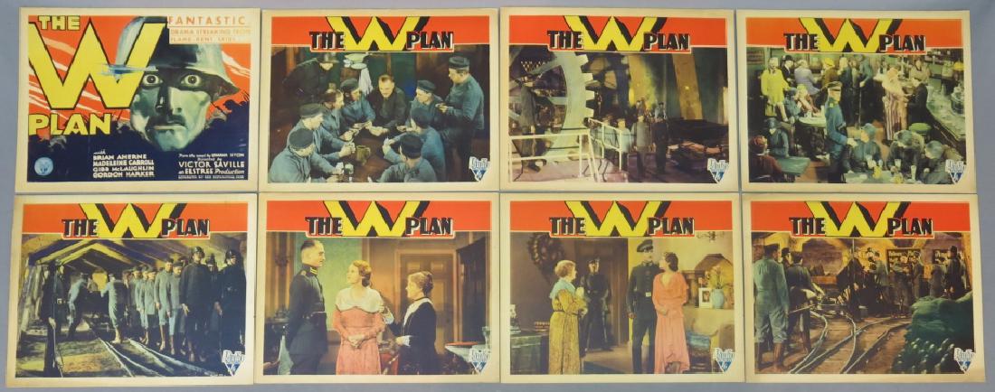 THE W PLAN LOBBY CARD SET RKO 1930 (1 of 8)