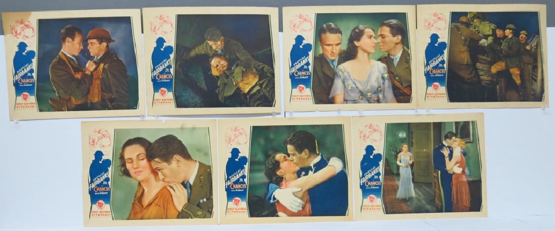 CHANCES MOVIE LOBBY CARDS (7) - DOUG. FAIRBANKS JR (1 of 13)