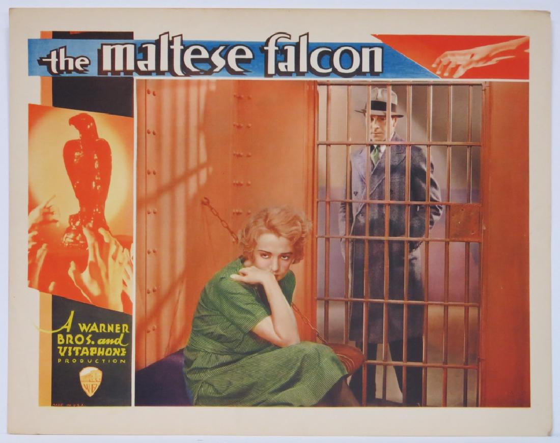 THE MALTESE FALCON LOBBY CARD WARNER BROS. 1931 (1 of 5)