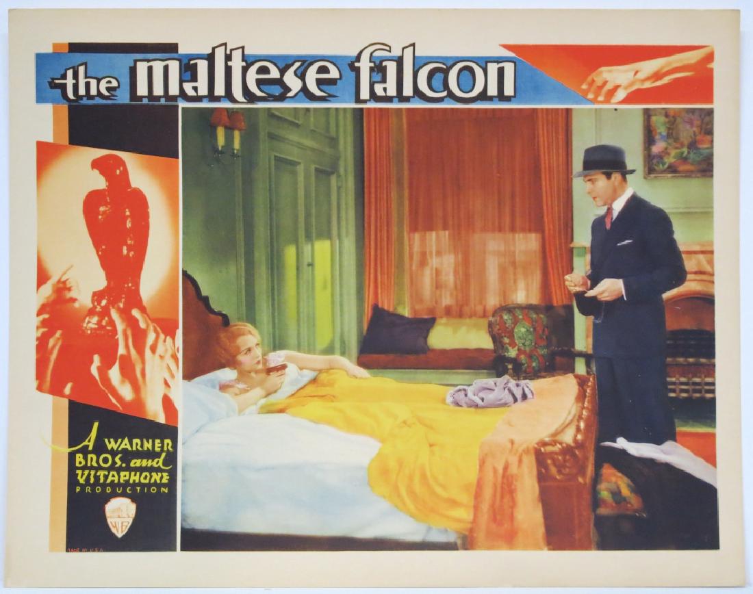 THE MALTESE FALCON LOBBY CARD WARNER BROS 1931 (1 of 3)