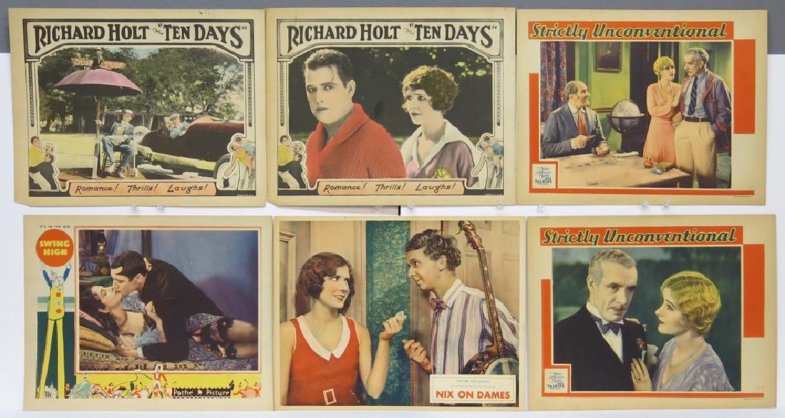 LOT OF 12 PRECODE MOVIE LOBBY CARDS (1 of 2)