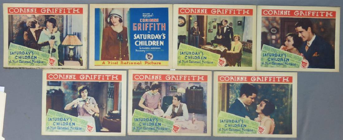 SEVEN SATURDAY'S CHILDREN LOBBY CARDS 1929 (1 of 5)