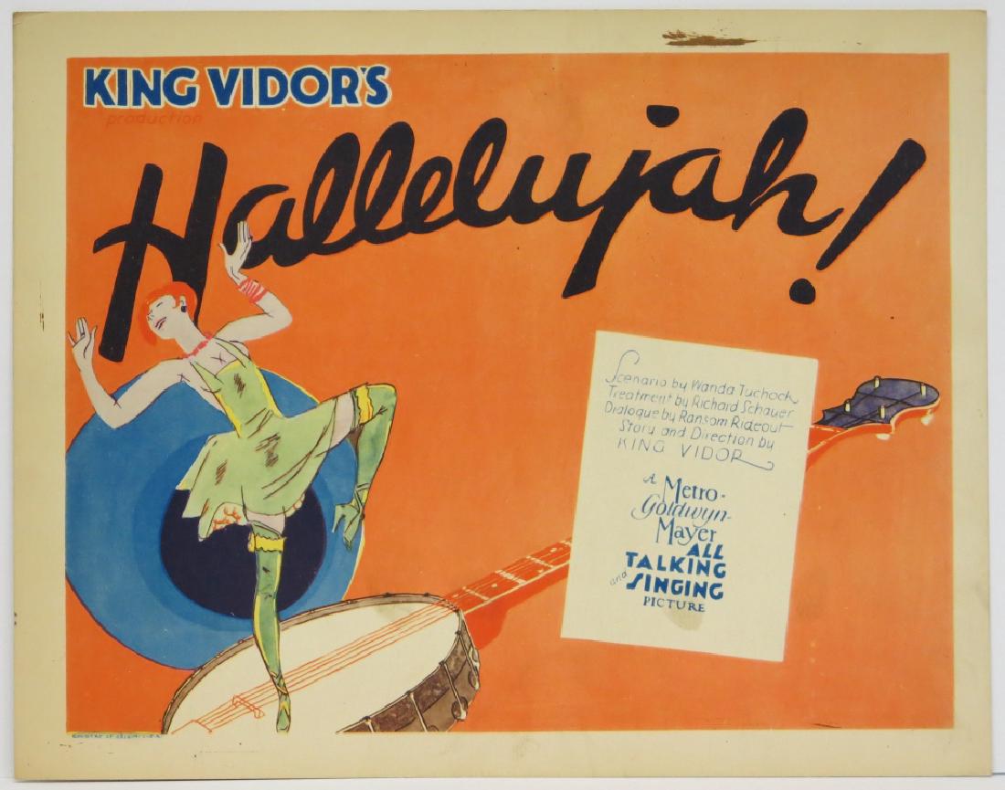 HALLELUJAH! LOBBY TITLE CARD MGM 1929 (1 of 5)