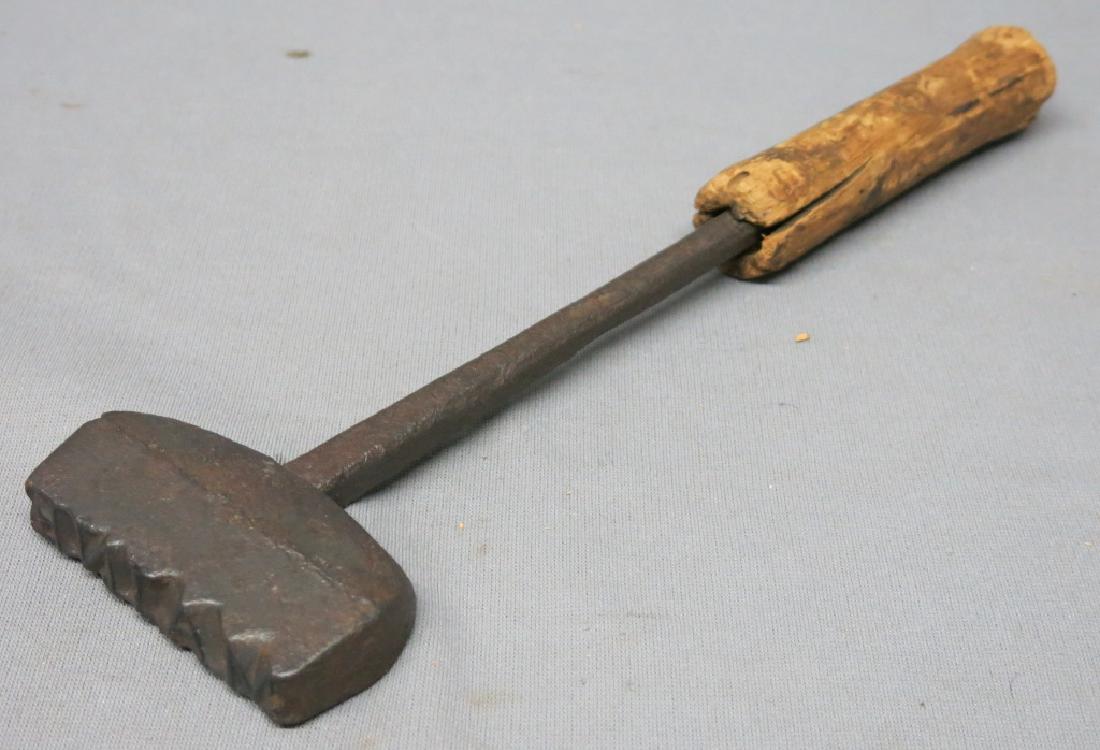 OLD IRON "MAINE" TIMBER STAMP (1 of 2)