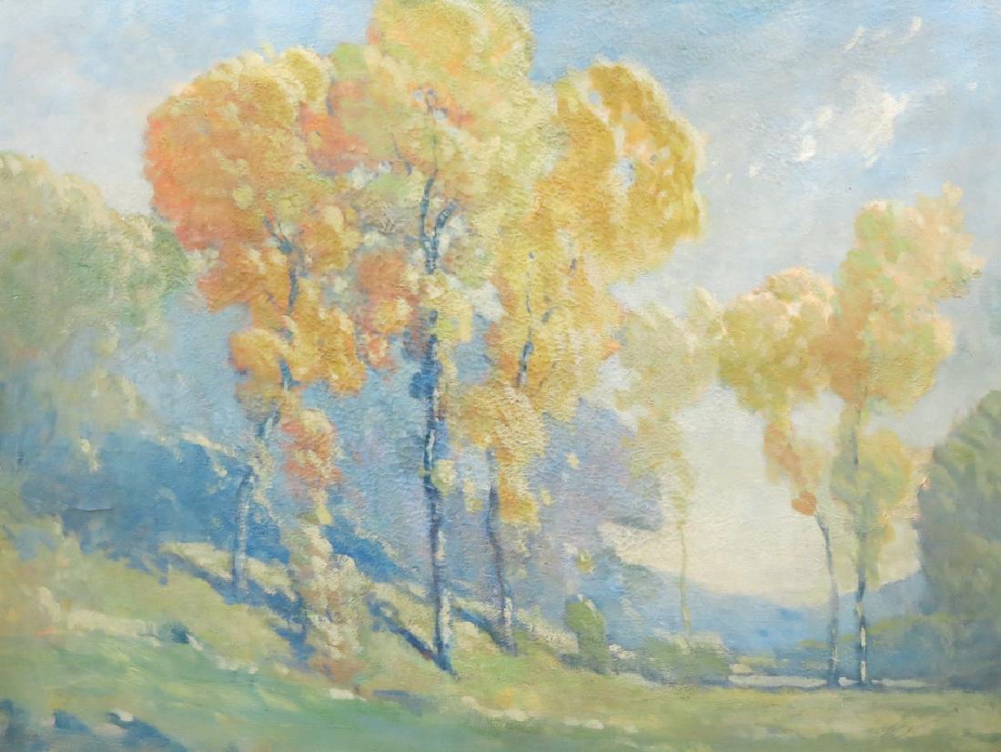WILLIAM C. EMERSON AUTUMN LANDSCAPE PAINTING (1 of 4)