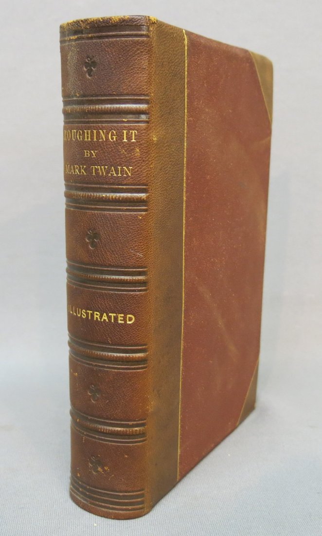 MARK TWAIN "ROUGHING IT" FIRST EDITION 1872 (1 of 9)