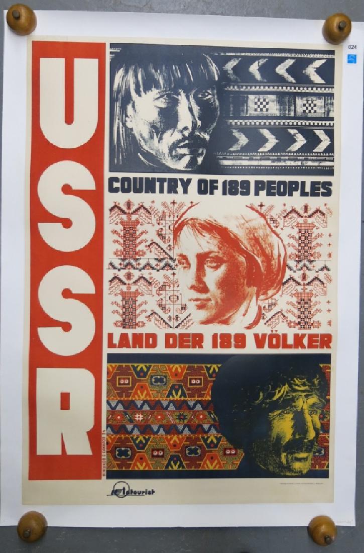 ORIGINAL USSR TRAVEL POSTER, 1935 (1 of 3)