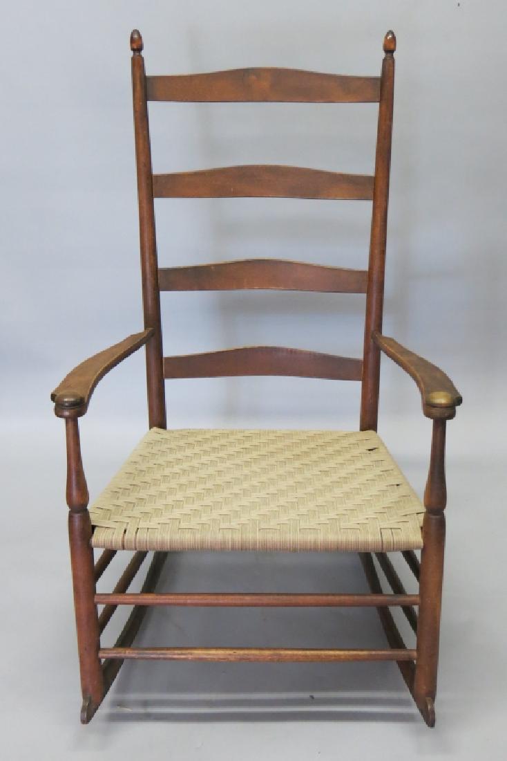 MT. LEBANON SHAKER # 7 ROCKING CHAIR (1 of 3)