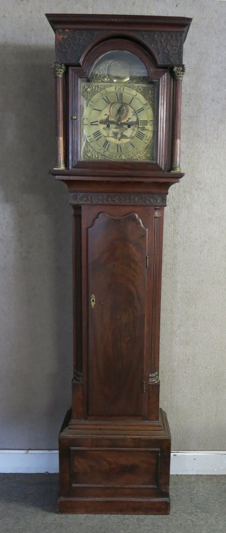 JOHN ELLIOTT (CORK, IRELAND) TALL CASE CLOCK (1 of 7)