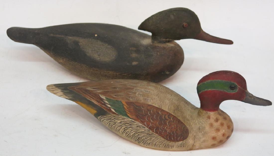 TWO ROGER C. MITCHELL DECOYS (1 of 6)