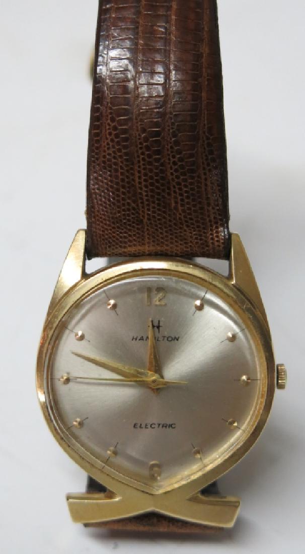 LORD LANCASTER 14K GOLD WATCH BY HAMILTON (1 of 3)