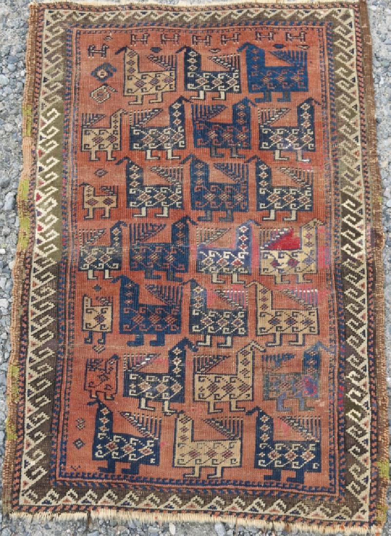 UNUSUAL BELOUCHI SCATTER RUG (1 of 5)