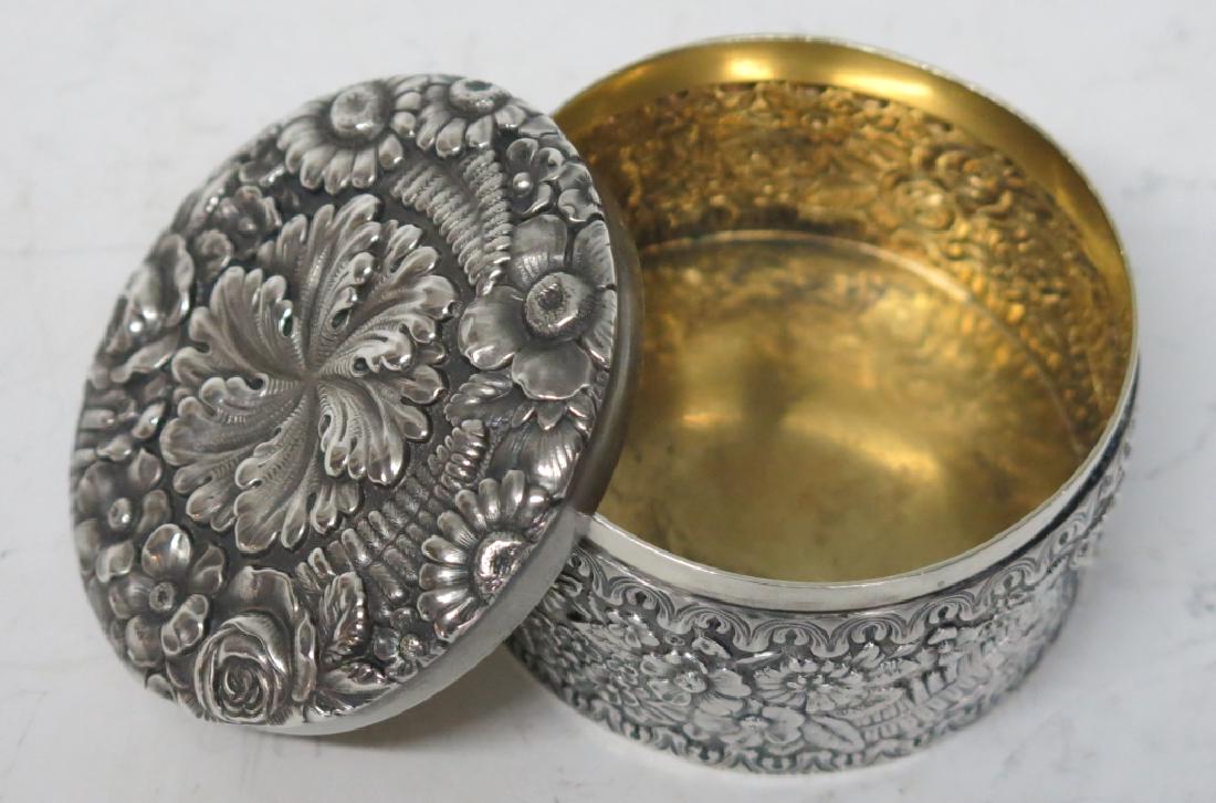 TIFFANY & COMPANY STERLING SILVER DRESSER JAR (1 of 5)