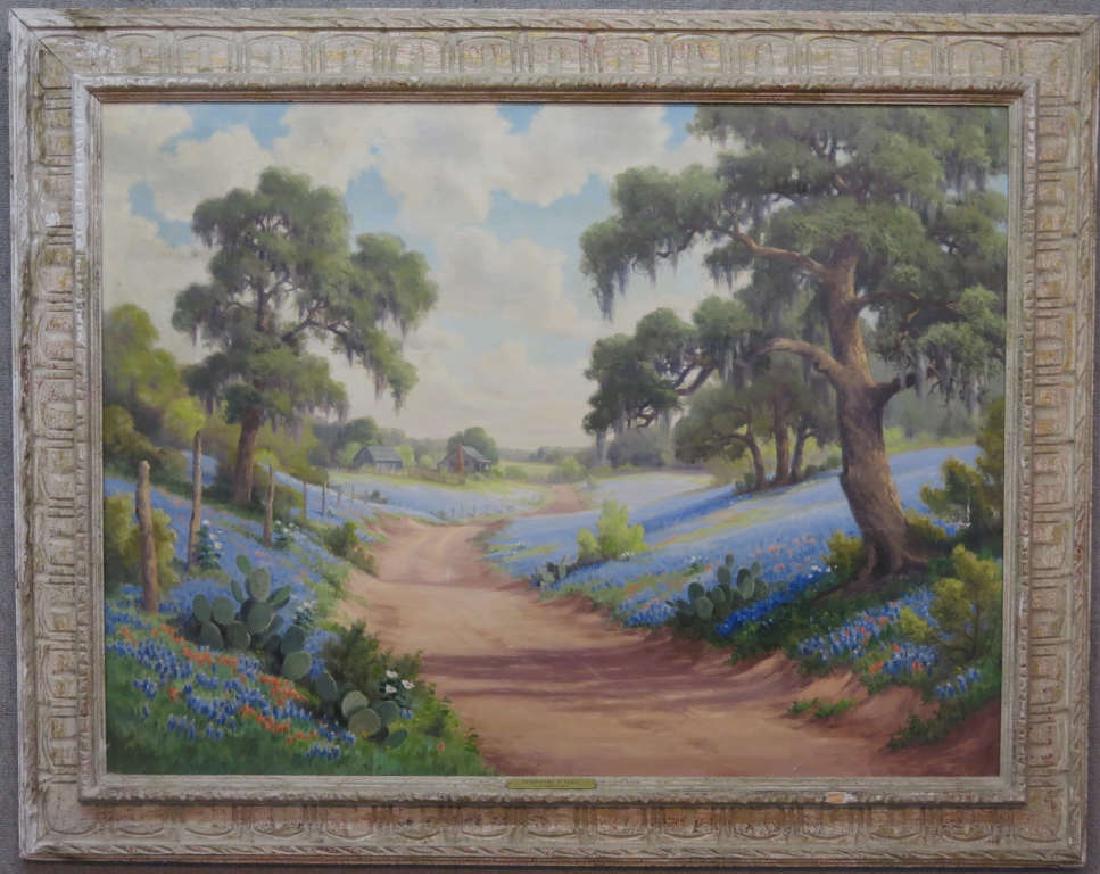 DOLLIE S. NABINGER OIL "SPRINGTIME IN TEXAS" (1 of 6)