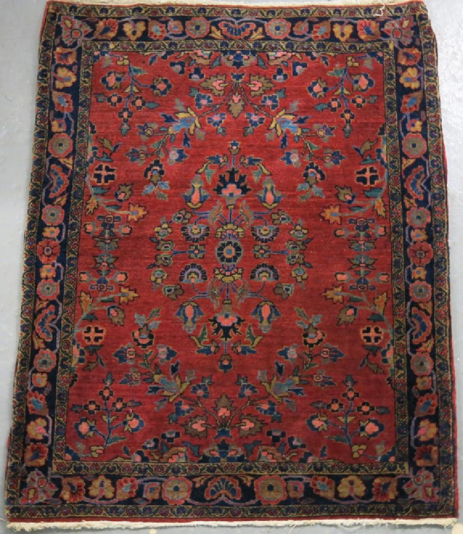 SMALL PERSIAN SAROUK 3'10" X 3' (1 of 4)
