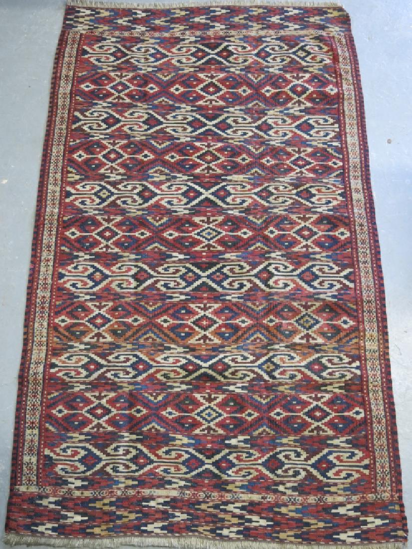 TURKOMAN FLATWEAVE CARPET (1 of 3)