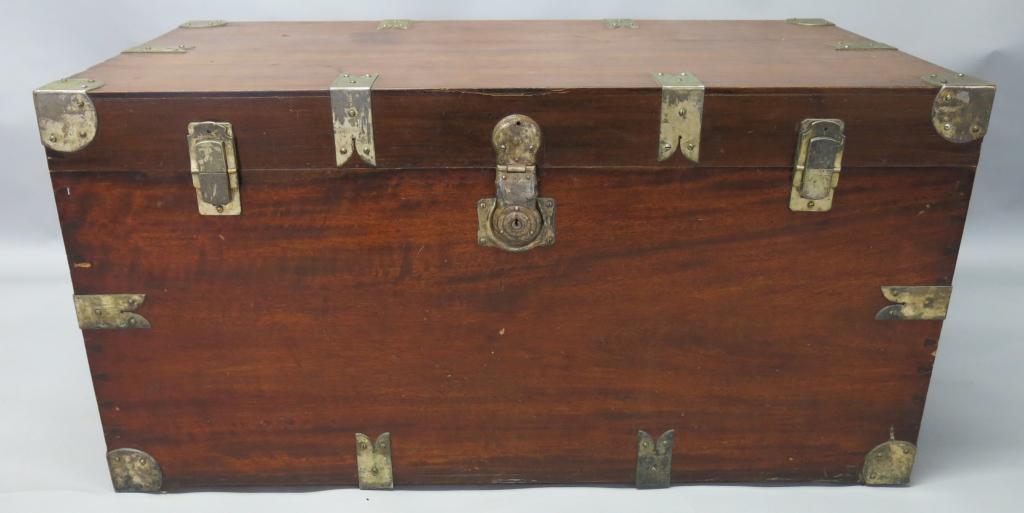 IRON BOUND CAMPHOR CHEST (1 of 5)