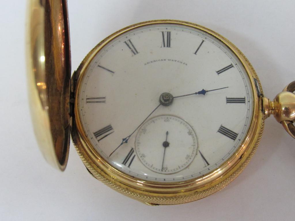 WALTHAM 18 KT HUNTER (1 of 6)