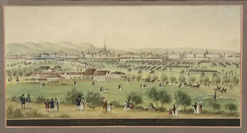 RUDOLF HILLE (AUSTRIA, BORN 1875) GOUACHE PAINTING Jan 11, 2020