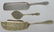 THREE ANTIQUE STERLING SILVER SERVING PIECES