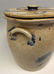 J.B. PFALTZGRAFF BIRD DECORATED STONEWARE CROCK - 4