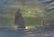 19TH C. OIL ON CANVAS OF SHIPS IN MOONLIGHT