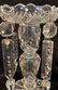 PAIR PRISMED 8" CANDLESTICKS - 3