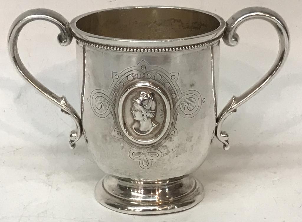 BALL, BLACK & CO. STERLING SILVER PRESENTATION CUP (1 of 5)