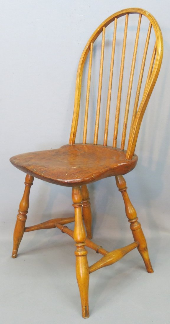 WINDSOR BOWBACK SIDECHAIR: 21" X 15" X 38"