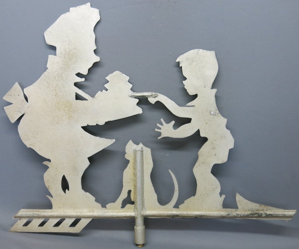 ORIGINAL HOWARD JOHNSON 'SIMPLE SIMON' WEATHERVANE (1 of 2)