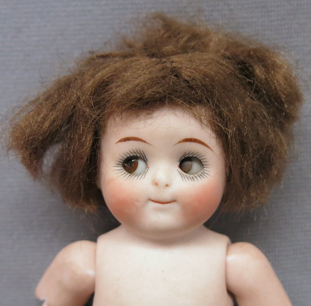RARE GERMAN JOINTED BODY GOOGLY EYE DOLL (1 of 4)