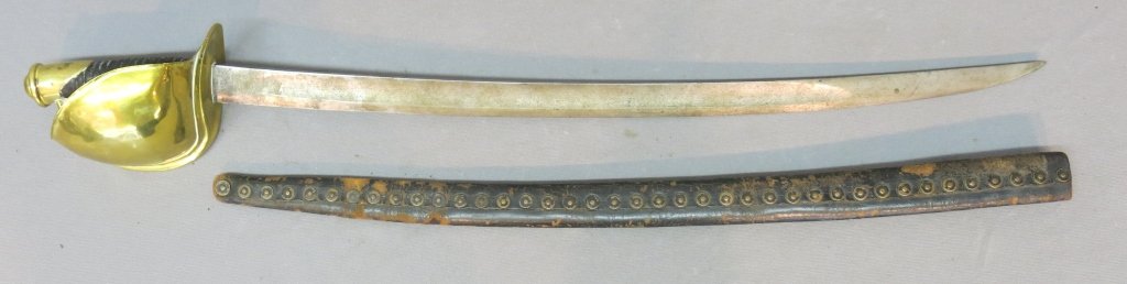 CIVIL WAR MODEL 1860 NAVAL CUTLASS BY AMES 1862 (1 of 5)