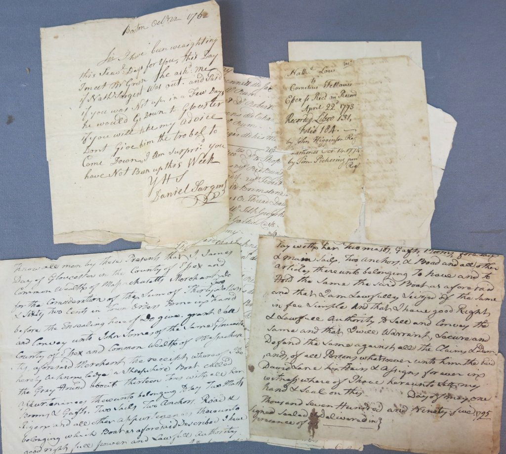 GROUP OF 18TH C. CORRESPONDENCE (1 of 1)