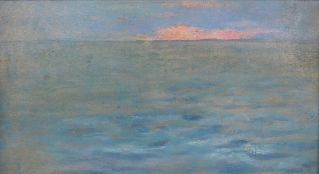 ERIC PAPE SEASCAPE PAINTING (1 of 2)
