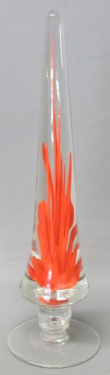 FULVIO BIANCONI FOR VENINI "CON FIAMMA" OBELISK (1 of 2)