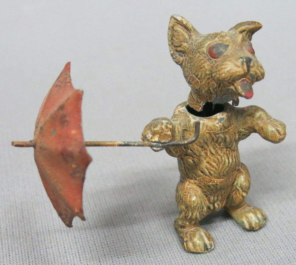 WHIMSICAL GERMAN NODDER DOG WITH UMBRELLA (1 of 1)