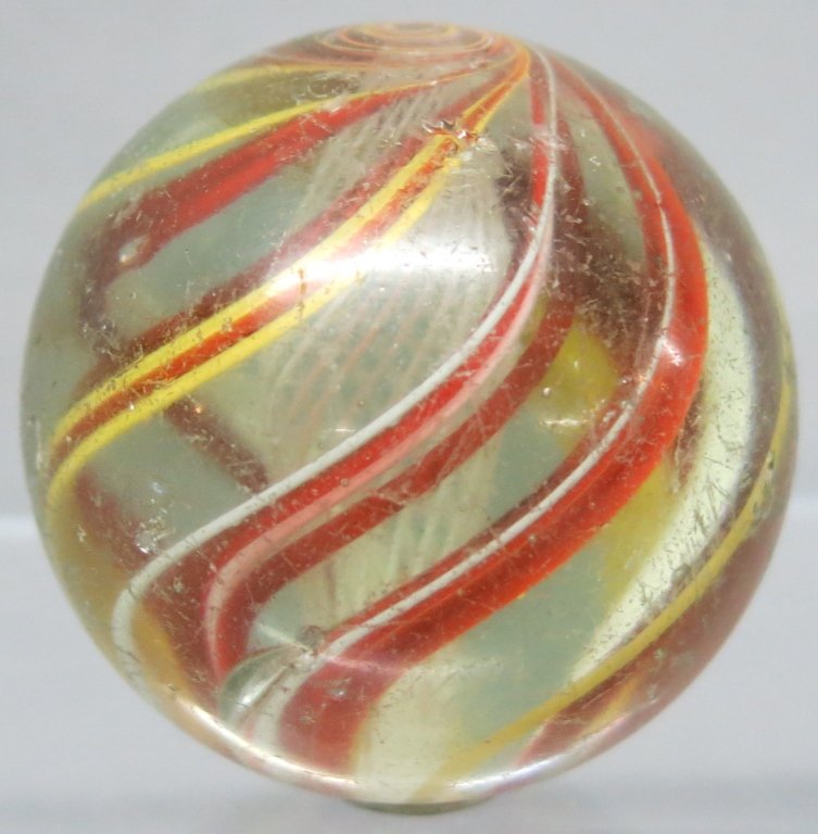 GERMAN 2" LATTICINO CORE SWIRL MARBLE (1 of 2)