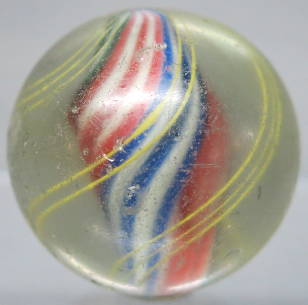 LARGE GERMAN SWIRL MARBLE (1 of 2)
