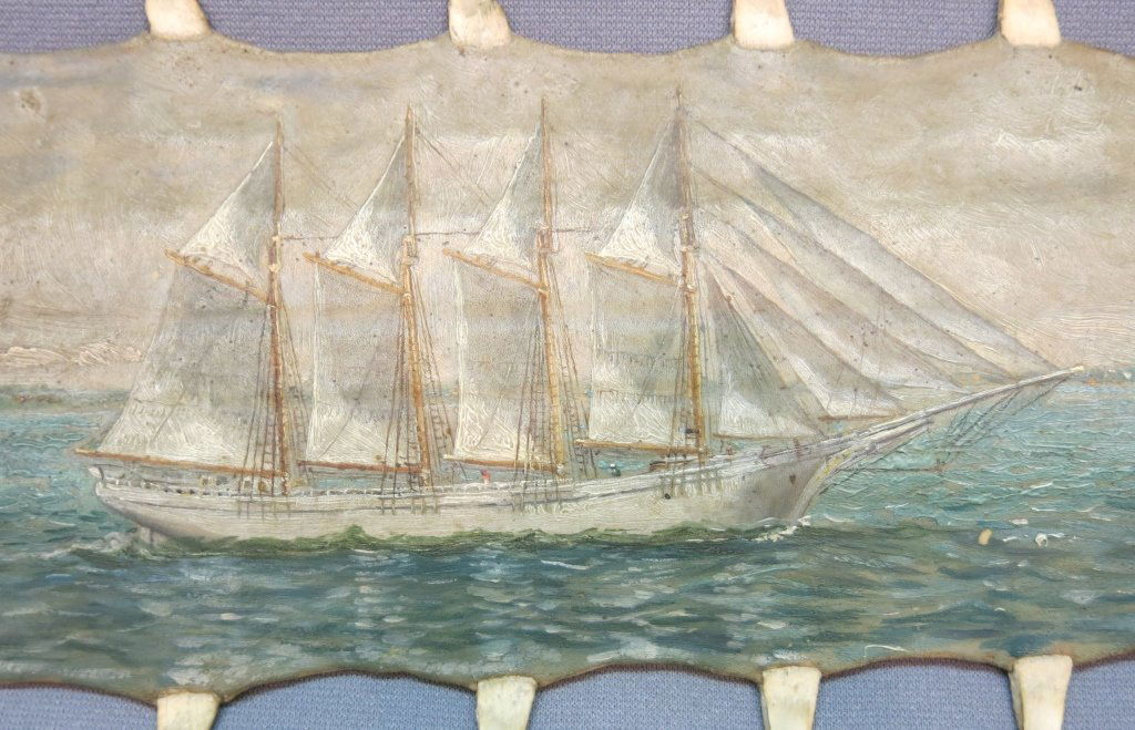 EXCEPTIONALLY PAINTED 19TH C. SAWFISH BILL Nov 26, 2016 Sandwich