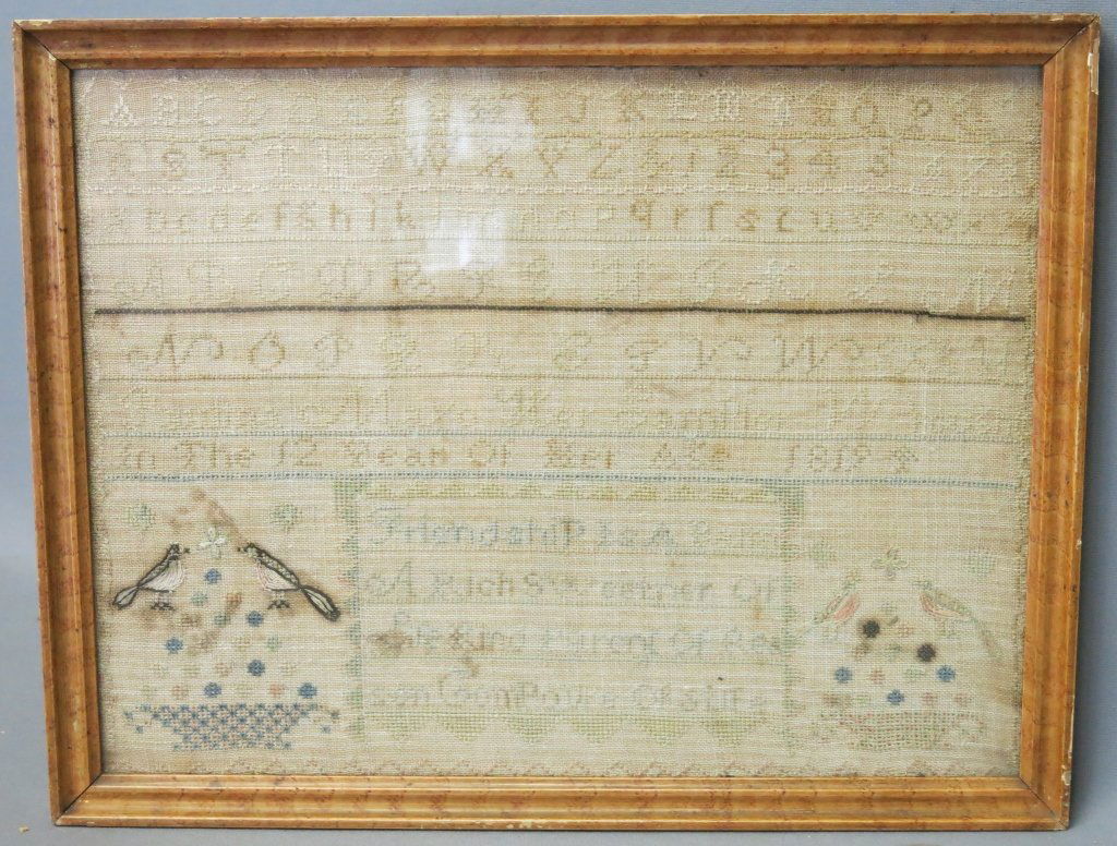 1819 SCHOOLGIRL SAMPLER BY PAULINA MAYO (1 of 2)