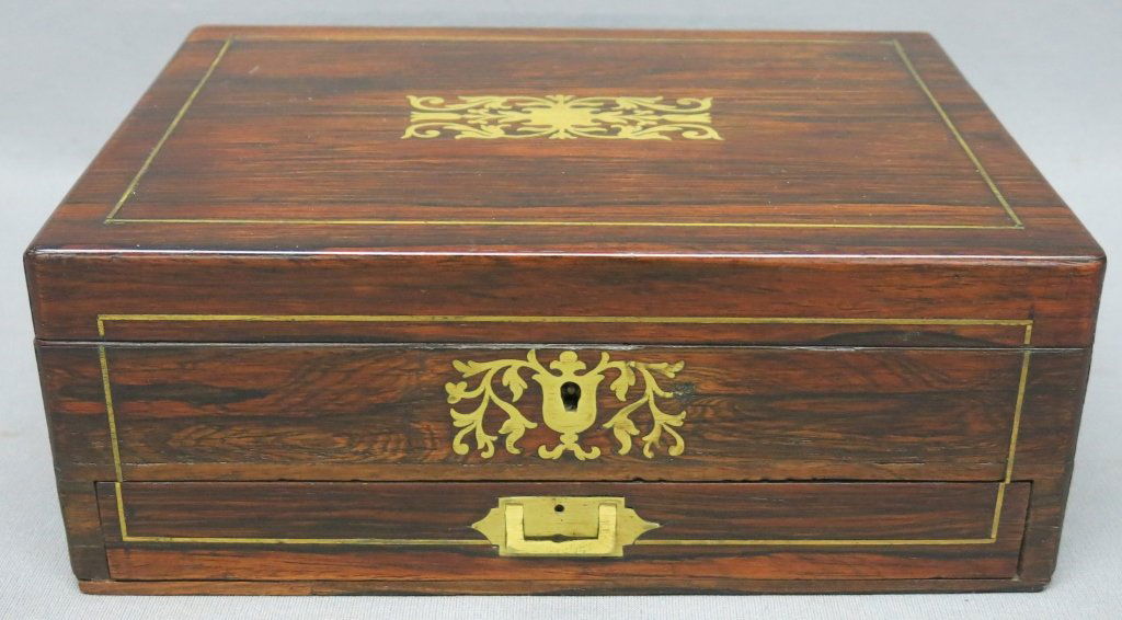 19TH C. TRAVELLING PAINTER'S BOX BY MORRIS & GORE (1 of 4)