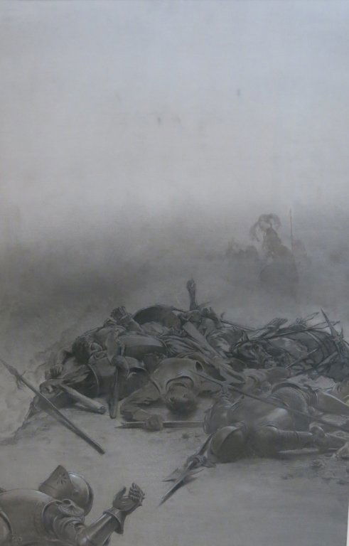 ERIC PAPE ILLUSTRATION OF A BATTLEFIELD (1 of 2)