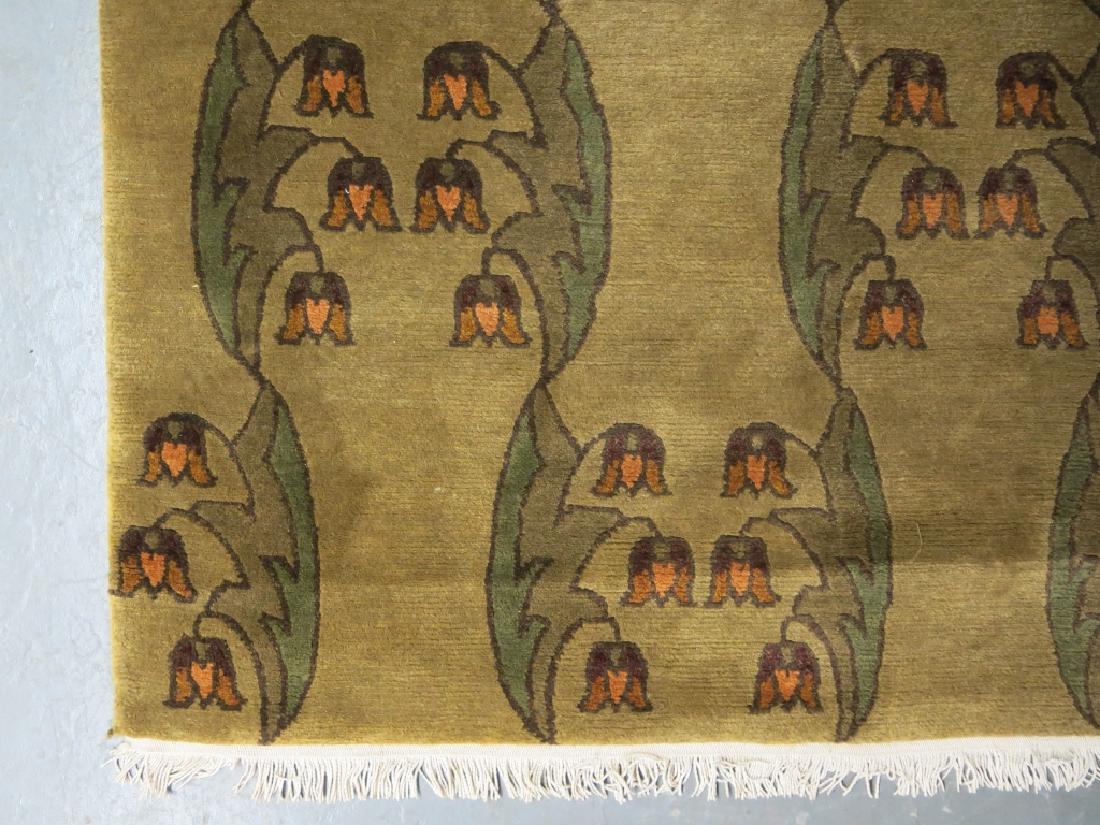 HANDWOVEN STICKLEY CARPET - BELLFLOWER & LEAF (1 of 4)