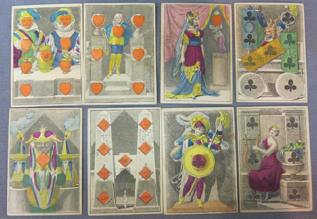 SET OF 19TH C. BARTLETT PICTORIAL PLAYING CARDS (1 of 4)
