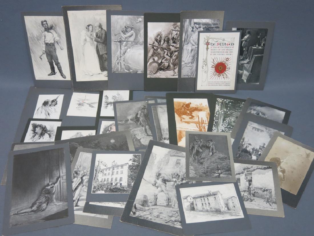 LOT OF 66 ERIC PAPE PRINTS OF HIS PAINTINGS (1 of 6)